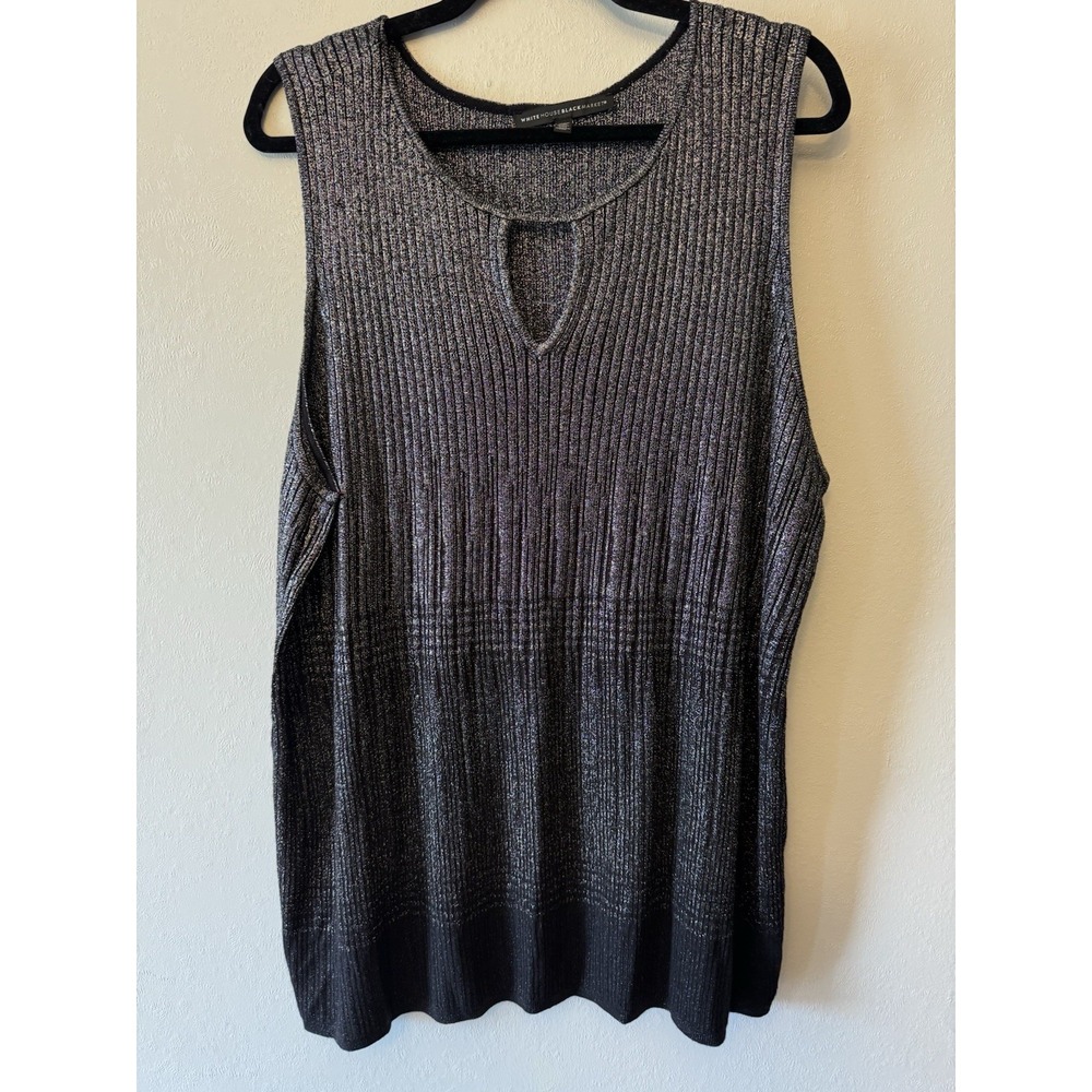 White House Black Market‎ Plus Size Sleeveless Sweater 3x